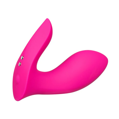 FLEXER BLUETOOTH INSERTABLE DUAL PANTY VIBRATOR - PINK