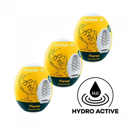 Masturbator Egg 3er Set (Fierce) Yellow